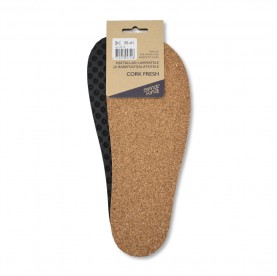 Cork fresh vidpadžiai platesnei ir barefoot avalynei