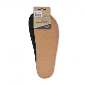 Recycled leather vidpadžiai platesniems ir barefoot avalynei