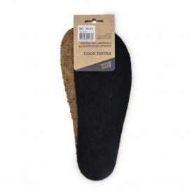 Coco textile vidpadžiai platesniems ir barefoot avalynei